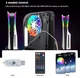LED підсвічування для консолі PS5 і PS5 Slim в хост з пультом і упралінням через телефон - изображение 12