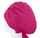 Медицинская шапочка-чепчик женская HeadwearUniverse универсальная Малиновая - изображение 2