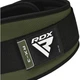 Пояс для тяжелой атлетики RDX RX3 EVA Curve неопреновый M Army Green (WBE-RX3AG-M) - изображение 5
