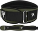 Пояс для тяжелой атлетики RDX RX3 EVA Curve неопреновый XL Army Green (WBE-RX3AG-XL) - изображение 1