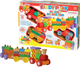 Drewniany pojazd kolejowy RS Toys Kiddy Play (8004817083500) - obraz 1