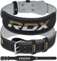 Pas do podnoszenia ciężarów RDX 4 skórzany S Black Gold (5060271485543) - obraz 1