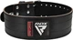 Пояс для пауерліфтингу RDX RD1 шкіряний S Black (WPB-RD1B-S) - зображення 1