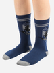 Набір дитячих шкарпеток 3 пари Distrineo Harry Potter - Ravenclaw socks One size Синій (4895205602724) - зображення 3