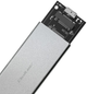 Зовнішня кишеня Qoltec M.2 SSD SATA USB 3.0 2TB Grey (5901878518336) - зображення 3