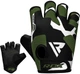 Перчатки для фитнеса RDX F6 Sumblimation XL Black/Green (WGS-F6GN-XL) - изображение 5