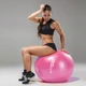 Мяч для фитнеса (фитбол) Cornix 75 см Anti-Burst XR-0024 Pink - изображение 13