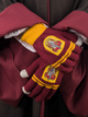 Rękawiczki z dotykowymi palcami Distrineo Harry Potter: Gryffindor Touch Gloves Bordowe (3760166568314) - obraz 2