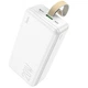 Портативное зарядное устройство Power Bank Hoco J87B Tacker PD20W+QC3.0 30000 mAh White - изображение 1