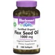 Жирні кислоти Bluebonnet Nutrition Органічне Лляне Масло 1000 мг 100 желатинових капсул - зображення 1