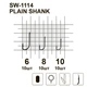 Крючки MiniMax Plain Shank SW-1114 # 10 BLN 10шт. ring - изображение 2