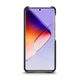 Кожаная накладка Stenk Reptile Cover для Infinix Note 40 Pro Plus Чёрная (76932) - изображение 2