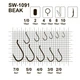 Гачки MiniMax Beak SW-1091 # 4/0 BLN 5шт. ring - зображення 2
