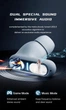 Бездротові bluetooth навушники Langsdom TG12 White - зображення 4