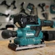 Акумуляторна Вібраційна шліфувальна машина Makita DBO380Z (18 В, 93 x 185 мм) віброшліфмашини без АКБ і зарядного пристрою (7241) - зображення 4