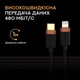 Кабель Duracell KEVLAR BRAIDED TYPE-C to Lightning 1 м Black (USB9012A) - зображення 4