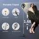 Лампа кольцевая комплект LED 20 cm 8" Q05S 80 pcs 3000K-6500K batter with tripod stand - изображение 4