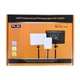 Лампа відеосвітло LED PL-26 23х16 cm 240 Lights 3200K-5600K Remote USB Control - зображення 2