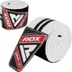 Бинты на колени RDX K1 GYM Knee Wraps White/Black Plus (WAH-K1W+) - изображение 2