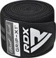 Бинты на колени RDX KR11 GYM Knee Wrap Black/Grey (WAH-KR11BG) - изображение 4