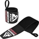 Бинты для запястий (кистевые бинты) RDX W3 Gym Wrist Wraps Full Black (WAH-W3FB) - изображение 1