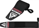 Бинты для запястий (кистевые бинты) RDX W3 Gym Wrist Wraps Full Black (WAH-W3FB) - изображение 2