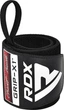 Бинты для запястий (кистевые бинты) RDX W3 Gym Wrist Wraps Full Black (WAH-W3FB) - изображение 3