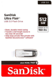 Флешка для ноутбука SanDisk USB 3.0 Ultra Flair 512Gb (SDCZ73-512G-G46) - изображение 3