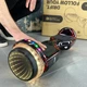 Гироборд SMART BALANCE U6 Infinity 2024 Красная молния с музыкой и LED-подсветкой колес - изображение 6