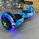 Гироборд SMART BALANCE U8 Infinity 2024 Голубой камуфляж с Bluetooth колонкой и LED – подсветкой колес - изображение 3