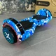 Гироборд SMART BALANCE U8 Infinity 2024 Голубой камуфляж с Bluetooth колонкой и LED – подсветкой колес - изображение 5