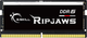 RAM G.Skill SODIMM DDR5-4800 16384MB PC5-38400 Ripjaws Black (F5-4800S4039A16GX1-RS) - obraz 1