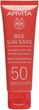 Сонцезахисний крем для обличчя Apivita Bee Sun Safe Anti-Spot & Anti-Age Defense SPF 50 50 мл (5201279100575) - зображення 1