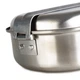 Набір посуду армійської Франції Sturm Mil-Tec French Stainless Mess Kit Steel (14666000) - зображення 4
