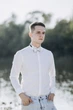 Галстук - бабочка Vsetex White - изображение 1