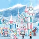 Конструктор для девочек SLUBAN "Замок принцессы Эльзы. Холодное сердце. Frozen" 1324 детали, M38-B0789 - изображение 2