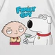 Футболка с принтом Гриффины Family Guy Brian and Stewart XL Белый Ф Мульт010-Б XL - изображение 2