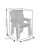 Захисний чохол для садових меблів Livarno Home 383068 ONE SIZE сірий - зображення 3