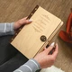 Блокнот для учителя с гравировкой, А5, 100 листов слоновая кость без линий, Светлое дерево, WOODPRESENT - изображение 3