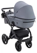 Коляска 2 в 1 Bair Kiwi Plus Soft Серая - изображение 4