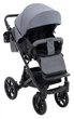 Коляска 2 в 1 Bair Kiwi Plus Soft Серая - изображение 9