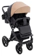 Коляска 2 в 1 Bair Kiwi Plus ECO BKP-18/15 капучино / чорний - зображення 9