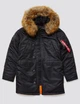 Парка аляска Alpha Industries N-3B W Parka XS Black WJN44502C1BXS - изображение 5