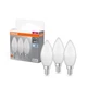 Набір ламп 3шт OSRAM LED E14 4.9Вт 4000К 470Лм B40 - зображення 2
