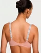 Бюстгальтер Victoria's Secret LIGHTLY LINED WIRELESS BRA MISTY ROSE Пудра 34C (75C) бесшовный - изображение 2