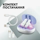 Навушники бездротові Logitech FITS White (985-001183) - зображення 7