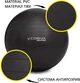 Мяч для фитнеса (фитбол) Cornix 85 см Anti-Burst XR-0260 Черный - изображение 10