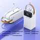 Універсальна мобільна батарея Remax RPP-565 Cabled Fast Charging 60000mAh White (6954851220602) - зображення 2