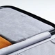 Чохол для ноутбука UGREEN LP187 13", водовідштовхувальний матеріал Grey - изображение 4