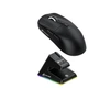 Геймерська акумуляторна, бездротова (Bluetooth + 2,4G), миша Attack Shark X6, PixArt PAW3395, 26000DPI Black/ЧОРНА (X6-3395B) - изображение 1
